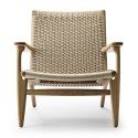LOUNGE chair CH25 - Oak oil - Natural