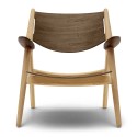 LOUNGE chair CH28 - Walnut oil - Natural
