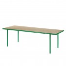 WOODEN rectangular table - Vert - 240 cm