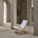 CUBA Chair -  Oak - Natural cotton