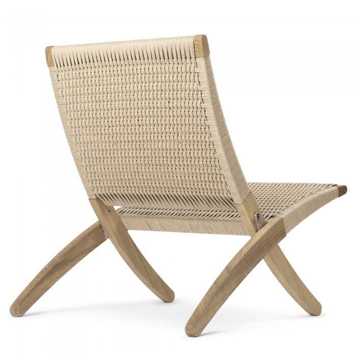 CUBA Chair - Oak - papercord