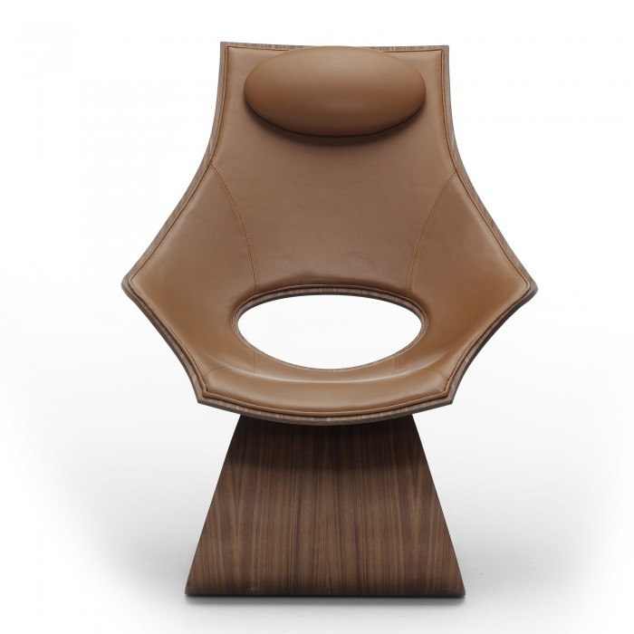 DREAM Chair - Walnut - Leather