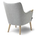 LOUNGE chair CH71 - Oak soap
