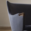 LOUNGE chair CH71 - Walnut oil
