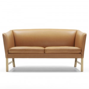 OW602 Sofa - Oak whiteoil - Leather