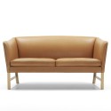 OW602 Sofa - Oak whiteoil - Leather