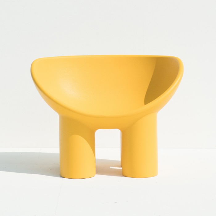 Fauteuil ROLY POLY jaune