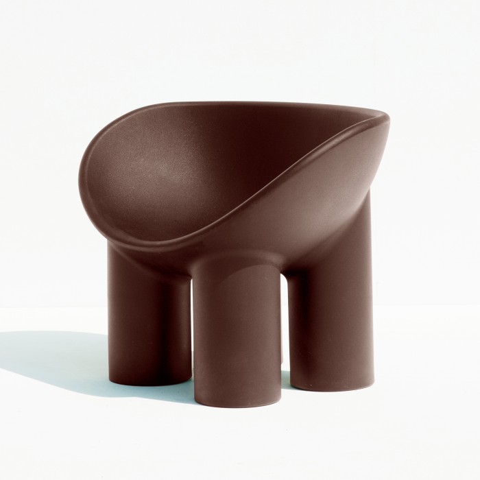 Fauteuil ROLY POLY marron