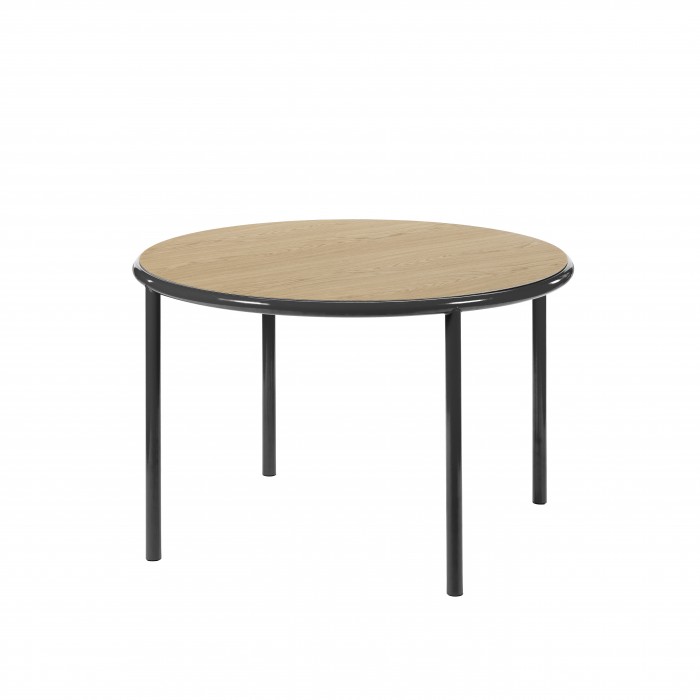 Table oval WOODEN - Noir