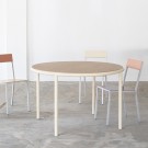WOODEN Round table - Ivoire