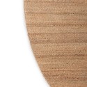Round woven hemp rug (ø: 250cm)