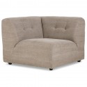 VINT couch element left - Taupe