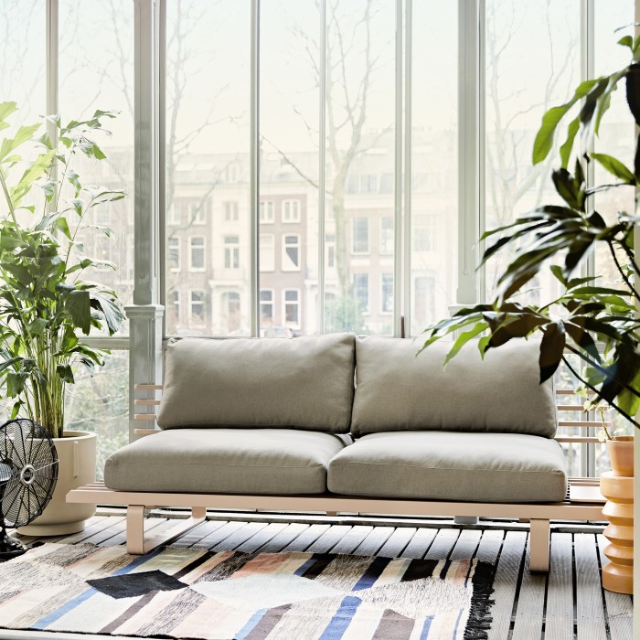 Aluminium outdoor LOUNGE sofa - Chai