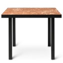 Table de café FLOD TILES - Terracotta/noir