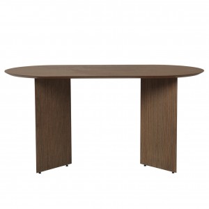 MINGLE table - Oval - Walnut