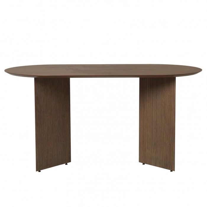 Table MINGLE - Ovale - Noyer