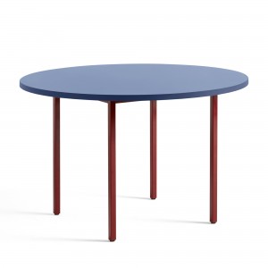 TWO COLOUR Table - Red and blue
