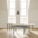 IOI coffee table Ø70 - Black matt base