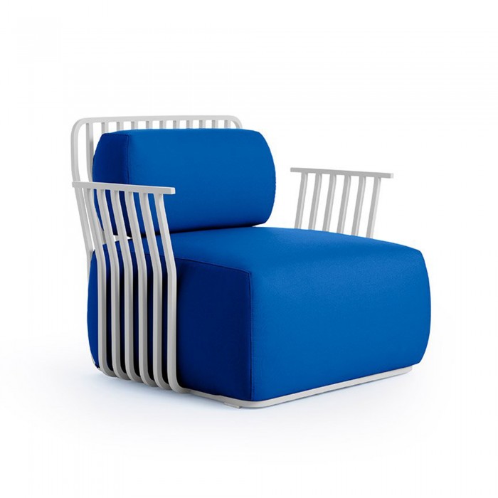 Fauteuil GRILL uni accoudoirs