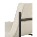 CURVE 1 seat with armrests sofa