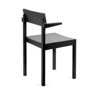SILENT chair with armrests
