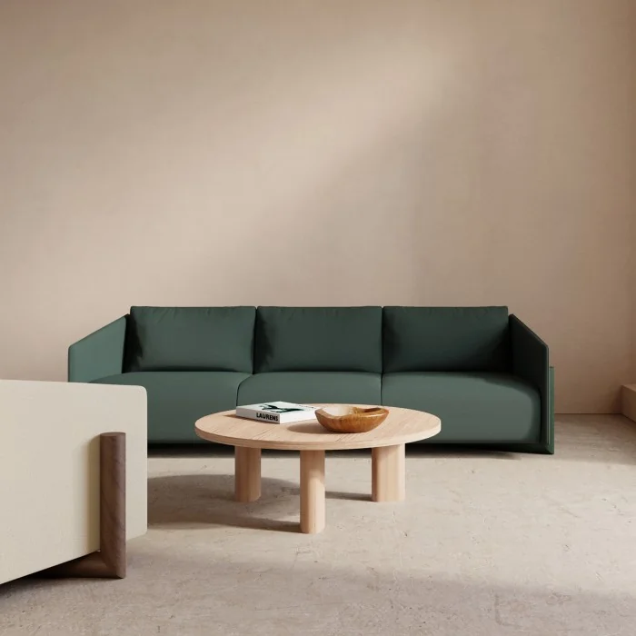 Table basse Galta Forte Round - Chêne naturel