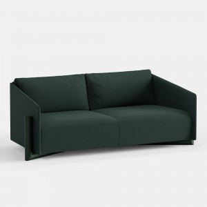 Timber Sofa 3 seater- Green