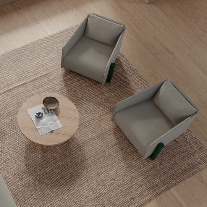 Timber Armchair - Grey
