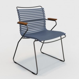 Chaise CLICK - Pigeon blue
