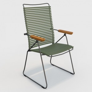 CLICK POSITION Chair - Olive green