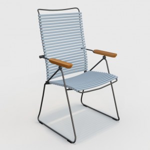 CLICK POSITION Chair - Dusty light blue