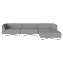ORLANDO 3 seaters with chaise longue sofa