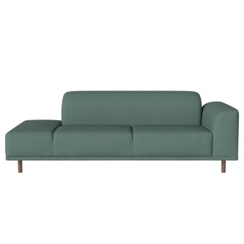 HANNAH 2,5 seaters sofa with open end