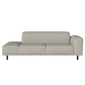 HANNAH 2,5 seaters sofa with open end