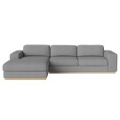 SEPIA 3 seaters sofa with chaise longue