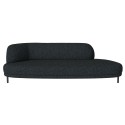GRACE 3 places sofa with open end
