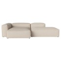 COSIMA sofa 2 seats with open end