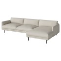 LOMI 2,5 places sofa with chaise longue