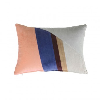 VELVET PATCH Cushion - Multicolour B