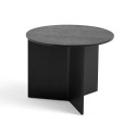 SLIT round table - black wood