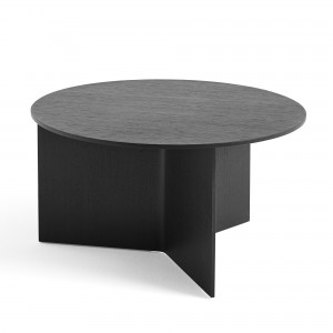 Table SLIT ronde - chêne XL