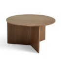 SLIT round table - walnut XL