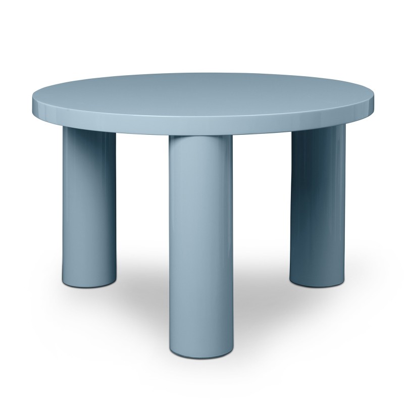 Coffee Table POST SMALL - Ice blue