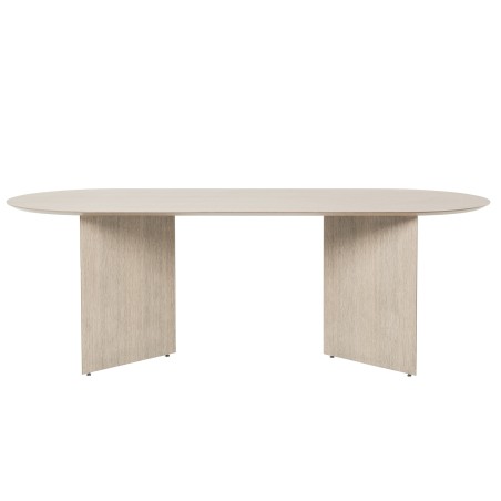 MINGLE table - Oval - oak