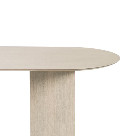 Table MINGLE - Ovale - Oak