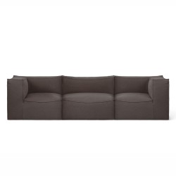 CATENA Sofa 3 seaters - Brown