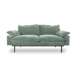 RETRO 2 seater sofa - Mint...