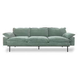 RETRO 4 seater sofa - Mint velvet