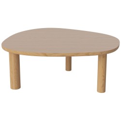 LATCH SINGLE Coffee table - Oiled oak