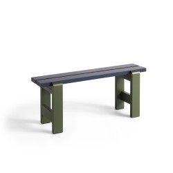 WEEKDAY DUO bench - steel blue / olive
